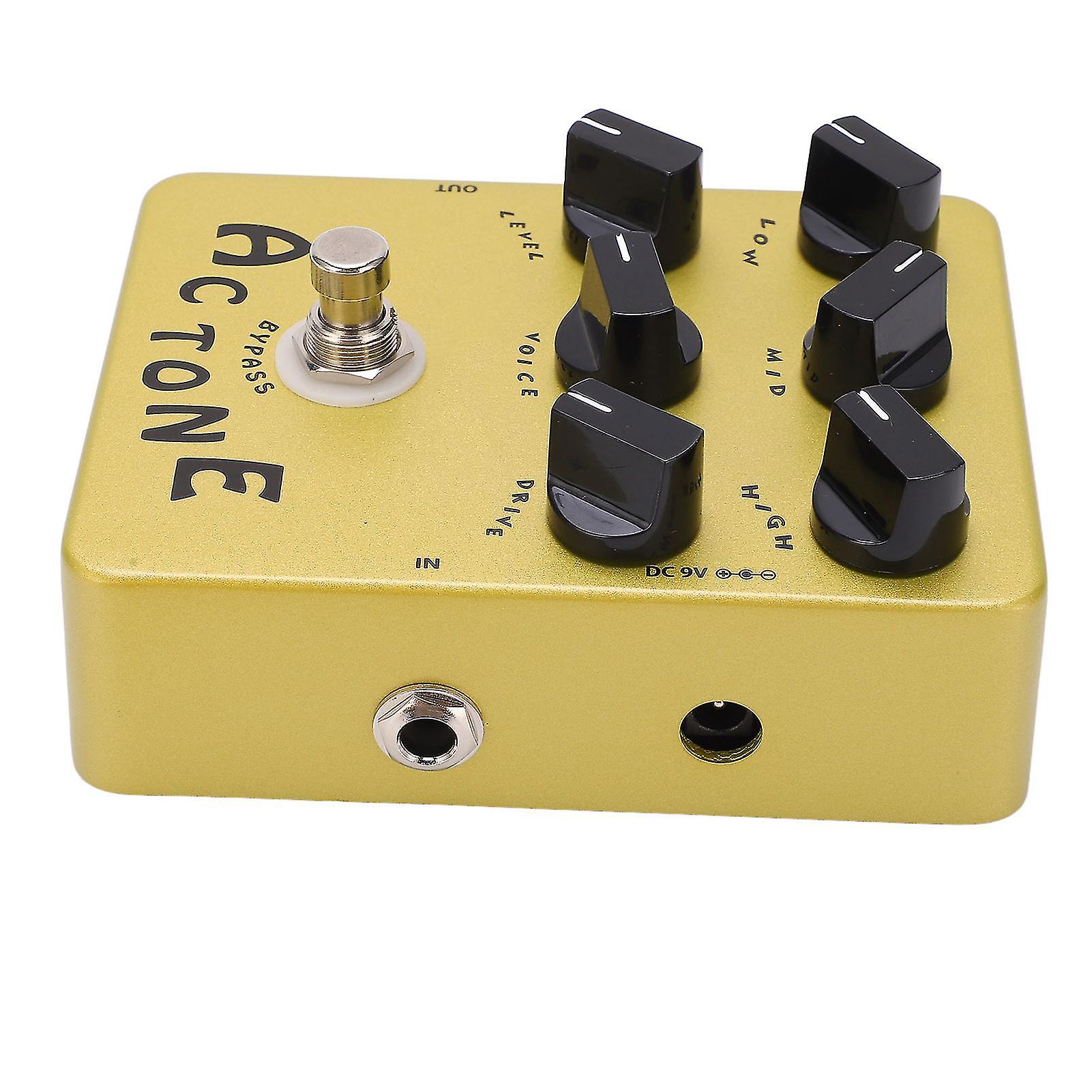 Amp Pedal Simulation Amplifier Effects Analog for Vox AC30 Classic British Rock Sound JF?13