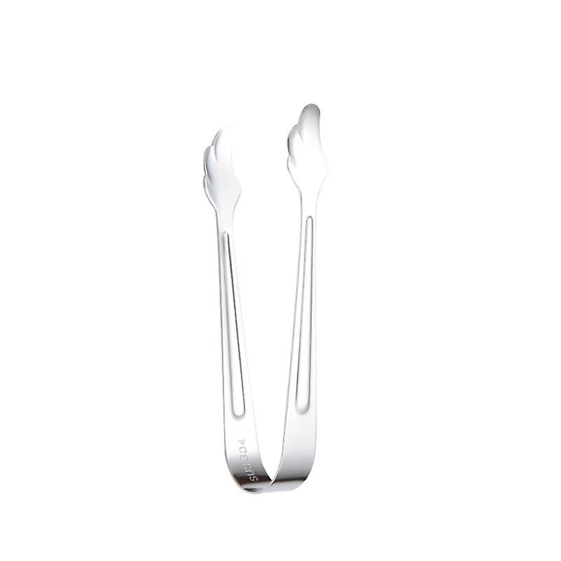 Ice Tongs Wing Shape Non-slip Handle Good Grip Mirror Polished Food Serving Tongs Ice Cube Picker
