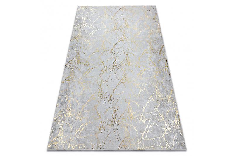 MIRO 11111.2108 washing carpet Marble, glamour anti-slip - cream / gold