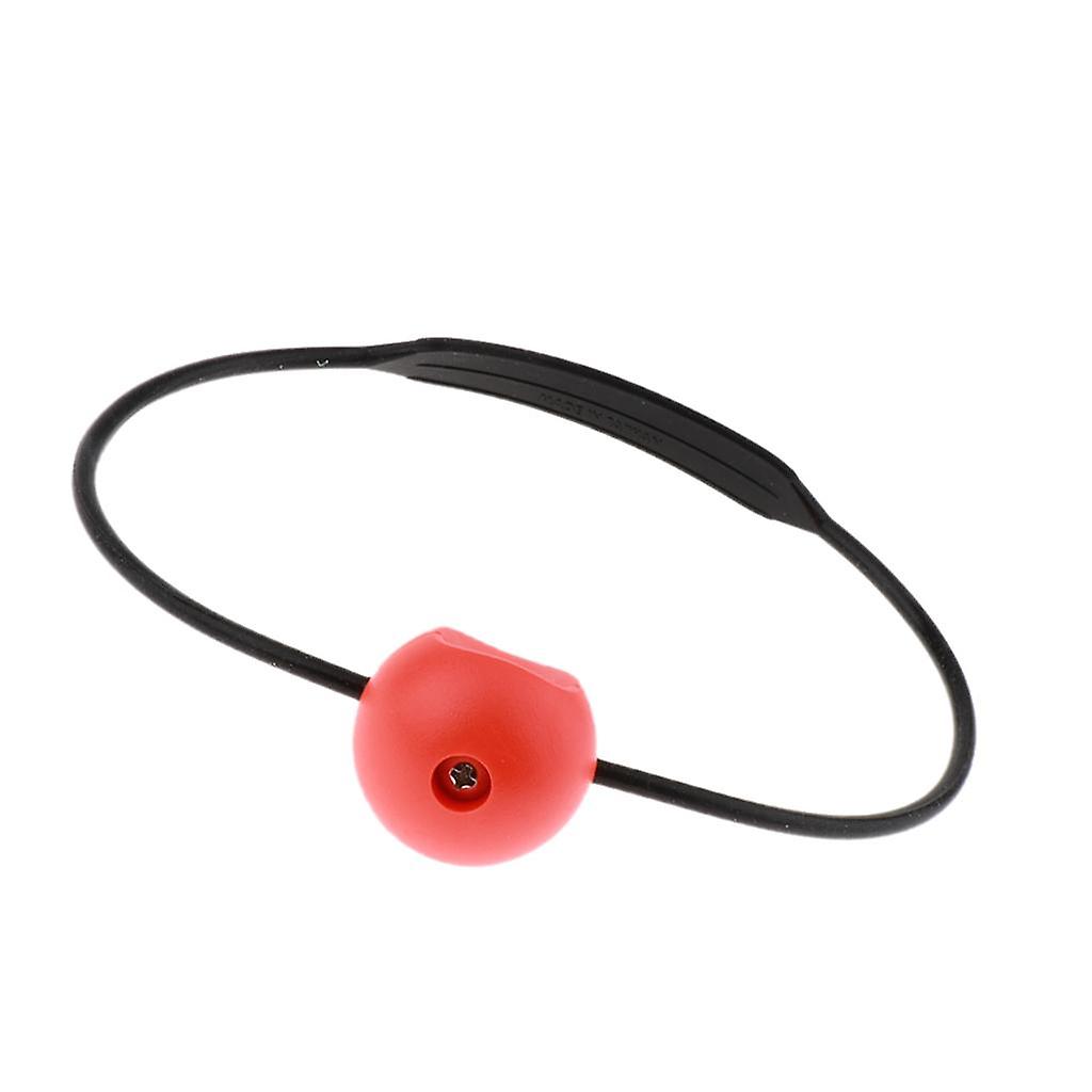 Scuba Diving Tank Elastic Percussion Ball Underwater Signal Device Orange