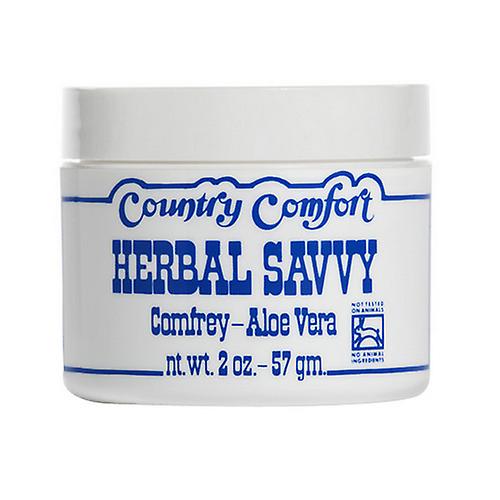 Country Comfort Herbal Savvy Comfrey Aloe Vera, 2 Oz (Pack of 4)