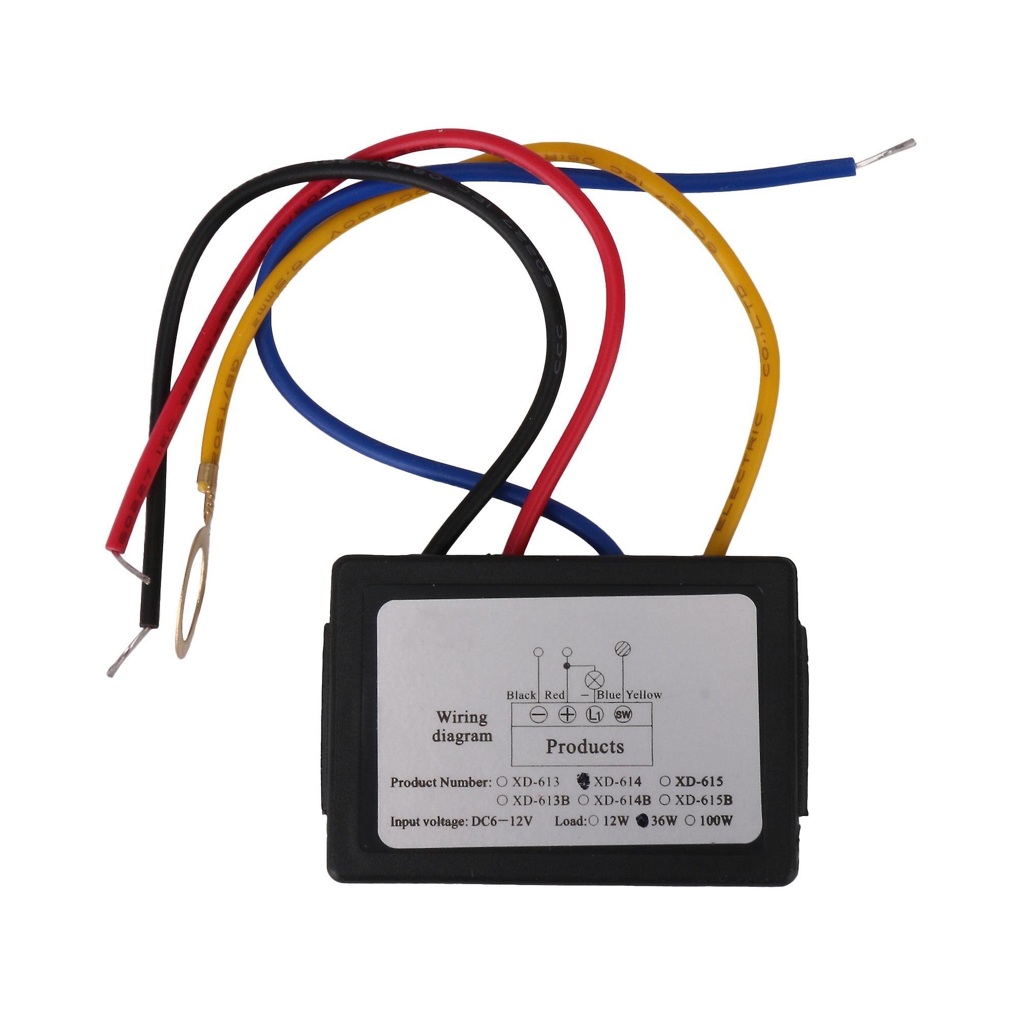 DC XD-614 6-12V Touch Control Sensor Lamp Switch Dimmer Light Part