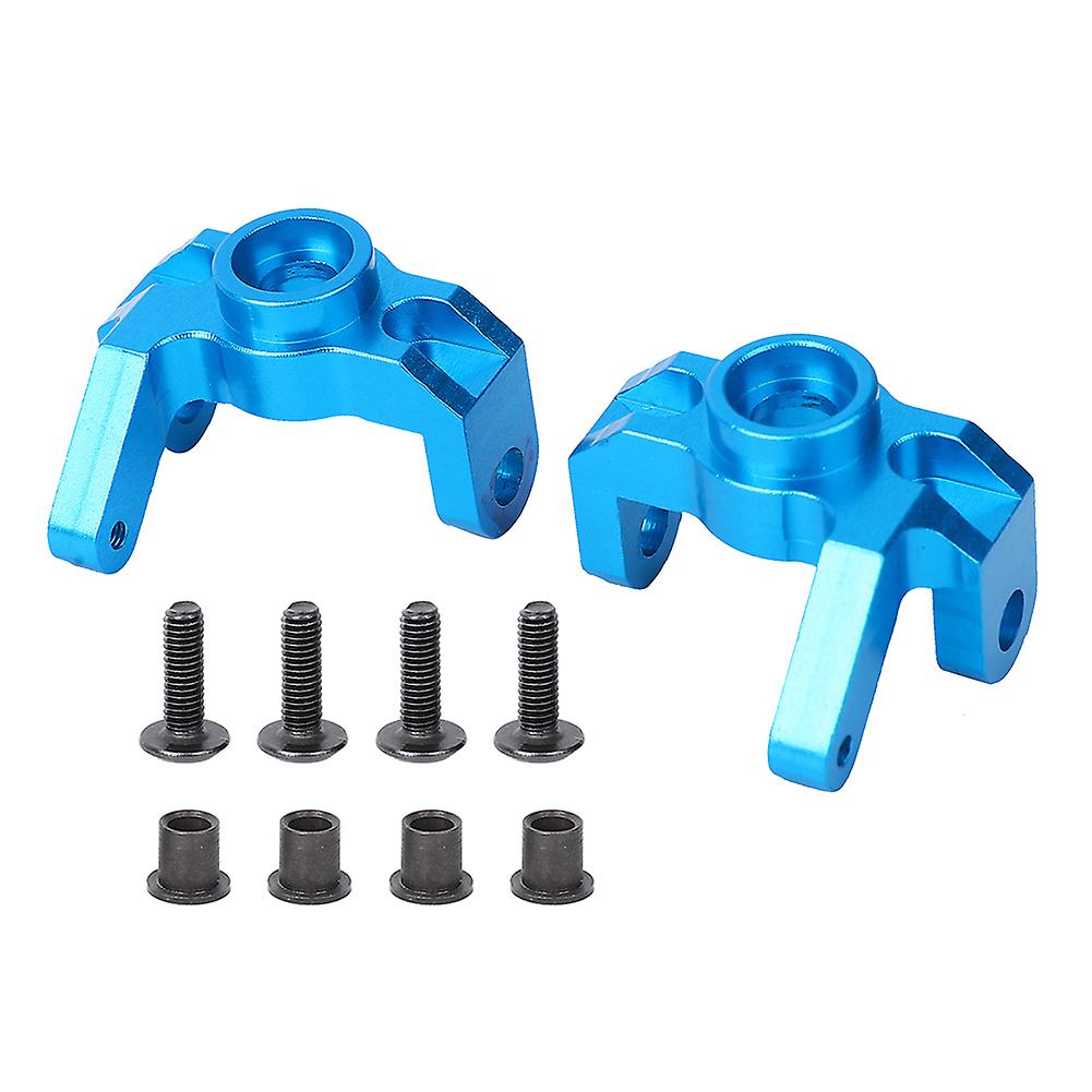 Aluminium Alloy Blue Steering Hub Carrier RC Accessory for Feiyue/Wltoys WL 1/12 12428 12423 Upgrade PartsBlue A-0005B