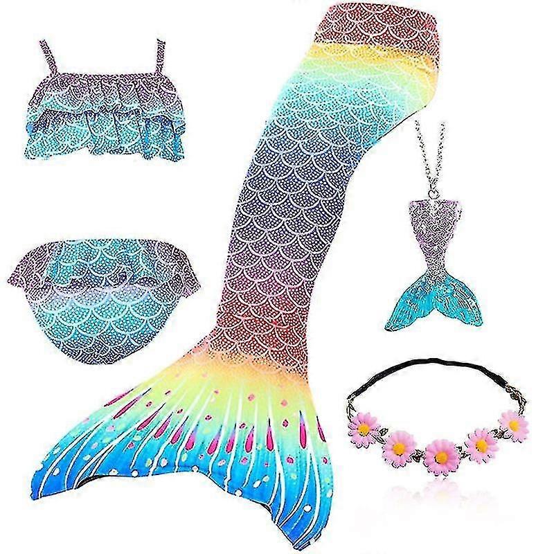 Cola De Sirena Para Niñas Decathlon Trajes De Baño