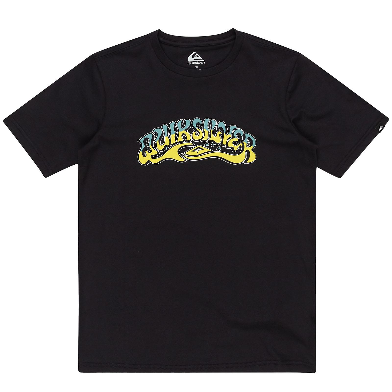 Quiksilver Kids Bubble Arch Short Sleeve Crew Neck Cotton T-Shirt Top Tee