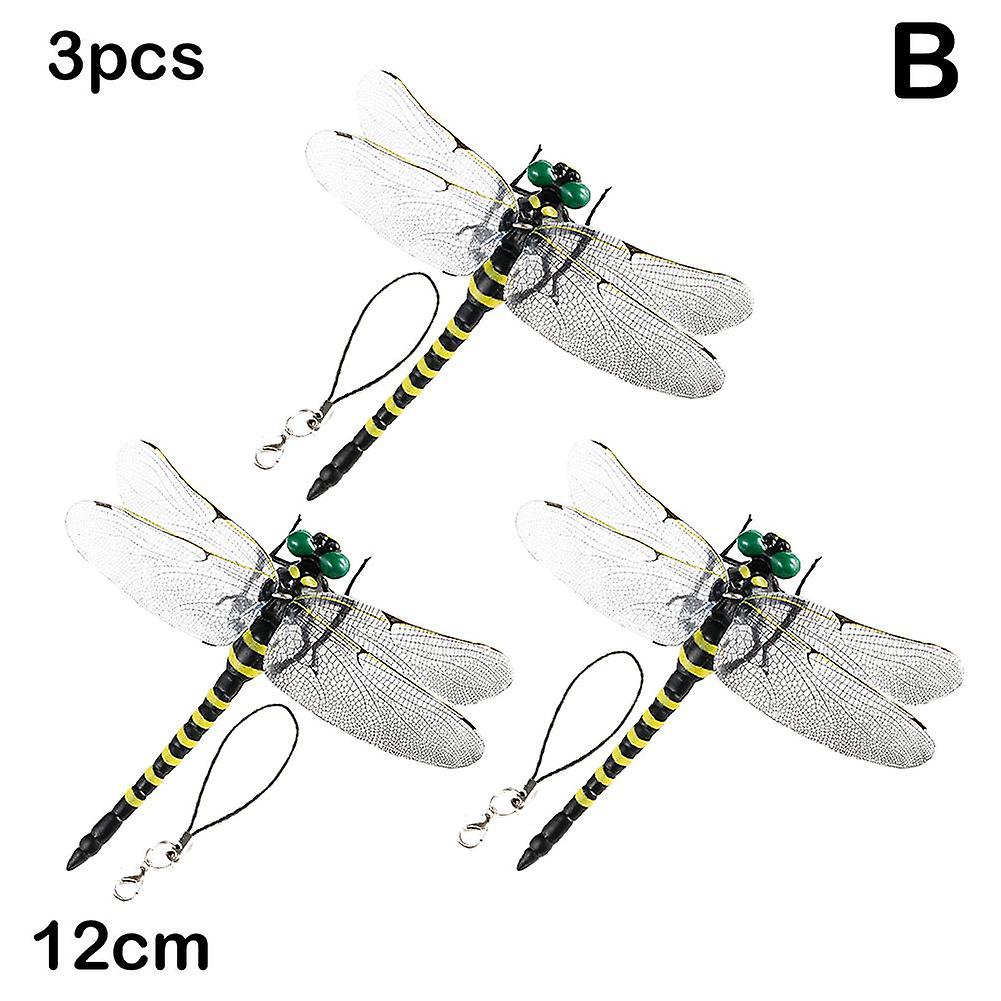 Simulation Dragonfly Insect Model Mosquito Repellent Outdoor Hanging Ornaments