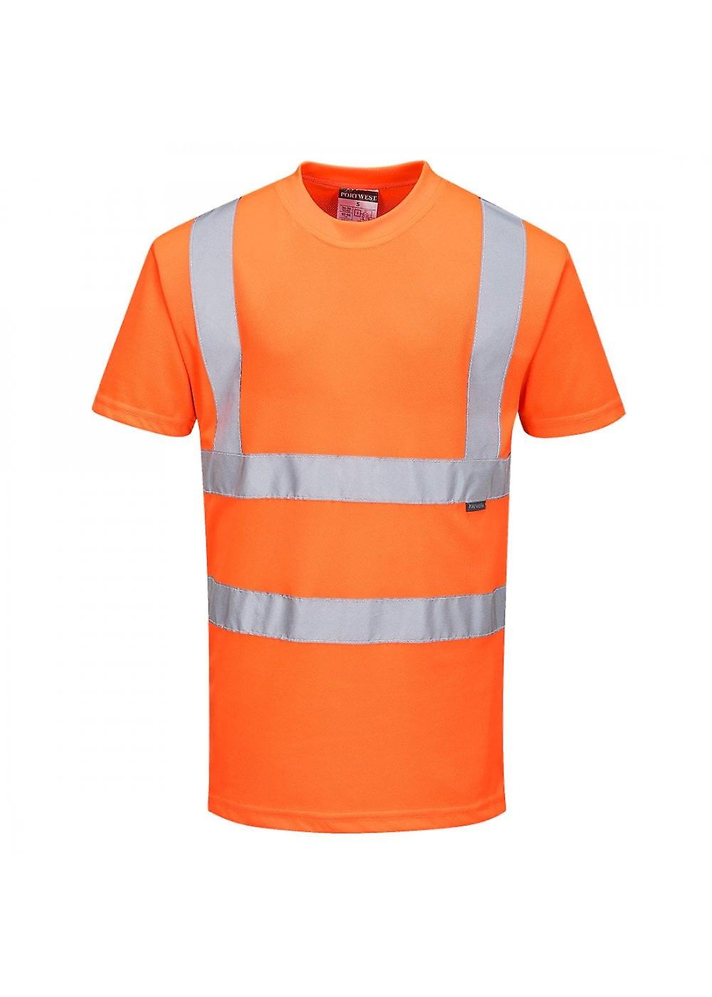 Women's Portwest Hi-Vis T-Shirt RIS RT23
