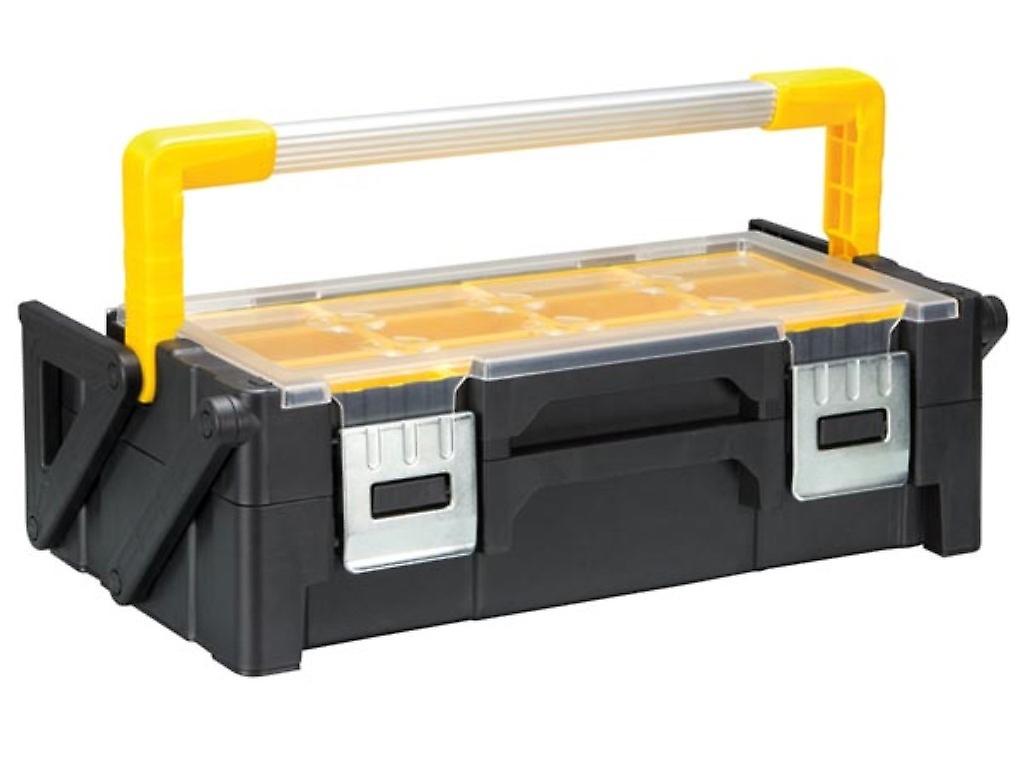 Plastic Toolbox with Removable Containers - 15.2 L