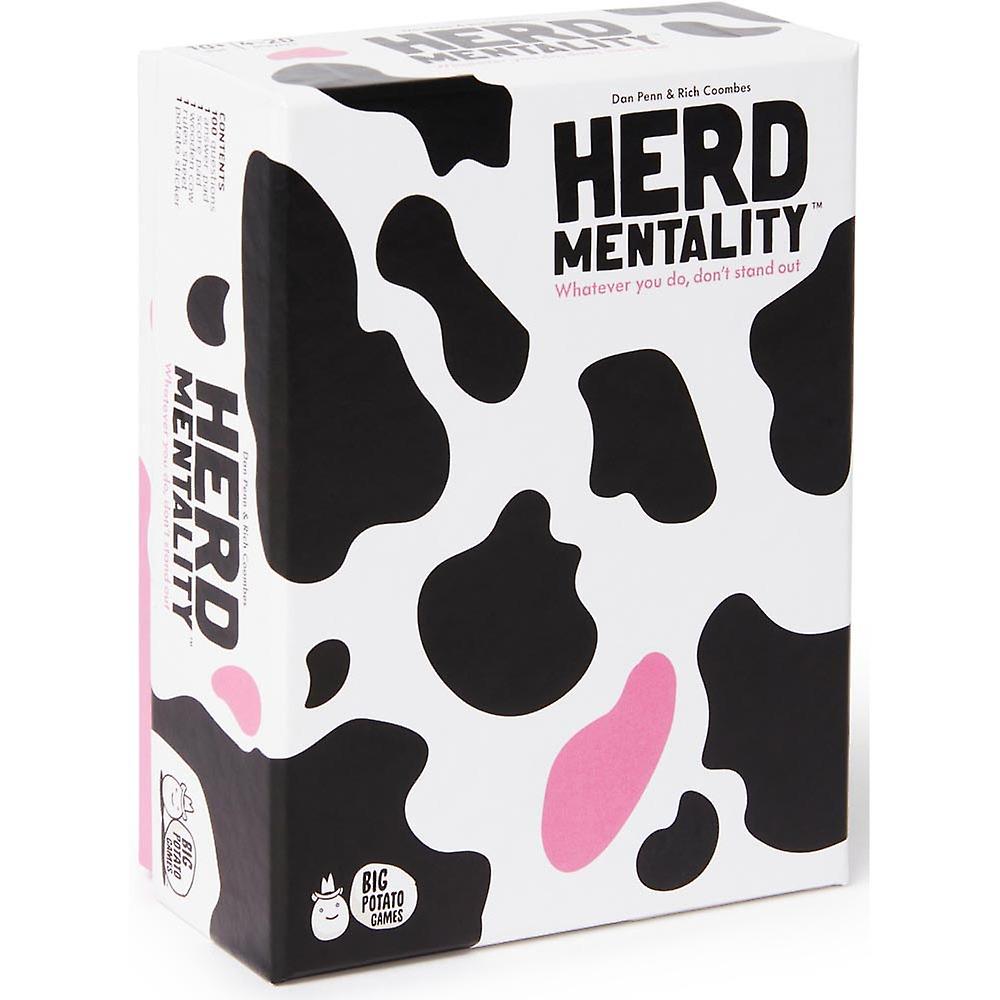 Big Potato Herd Mentality Mini Party Game 2 to 4 Players Ages 10 Years and Up