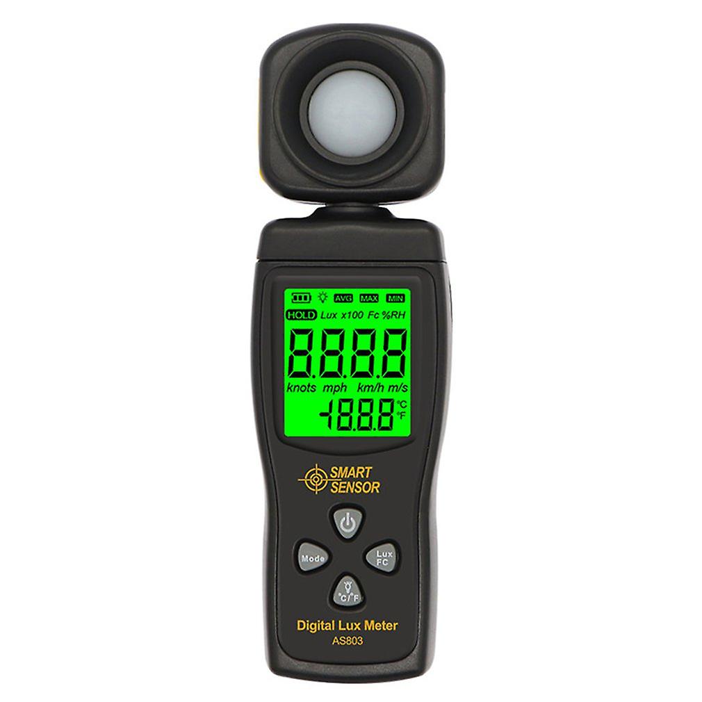 As803 Smart Digital Light Meter Luminosity Checker Light Meter 1-200000 Lux Tools Photometer Spectrometer Actinometer