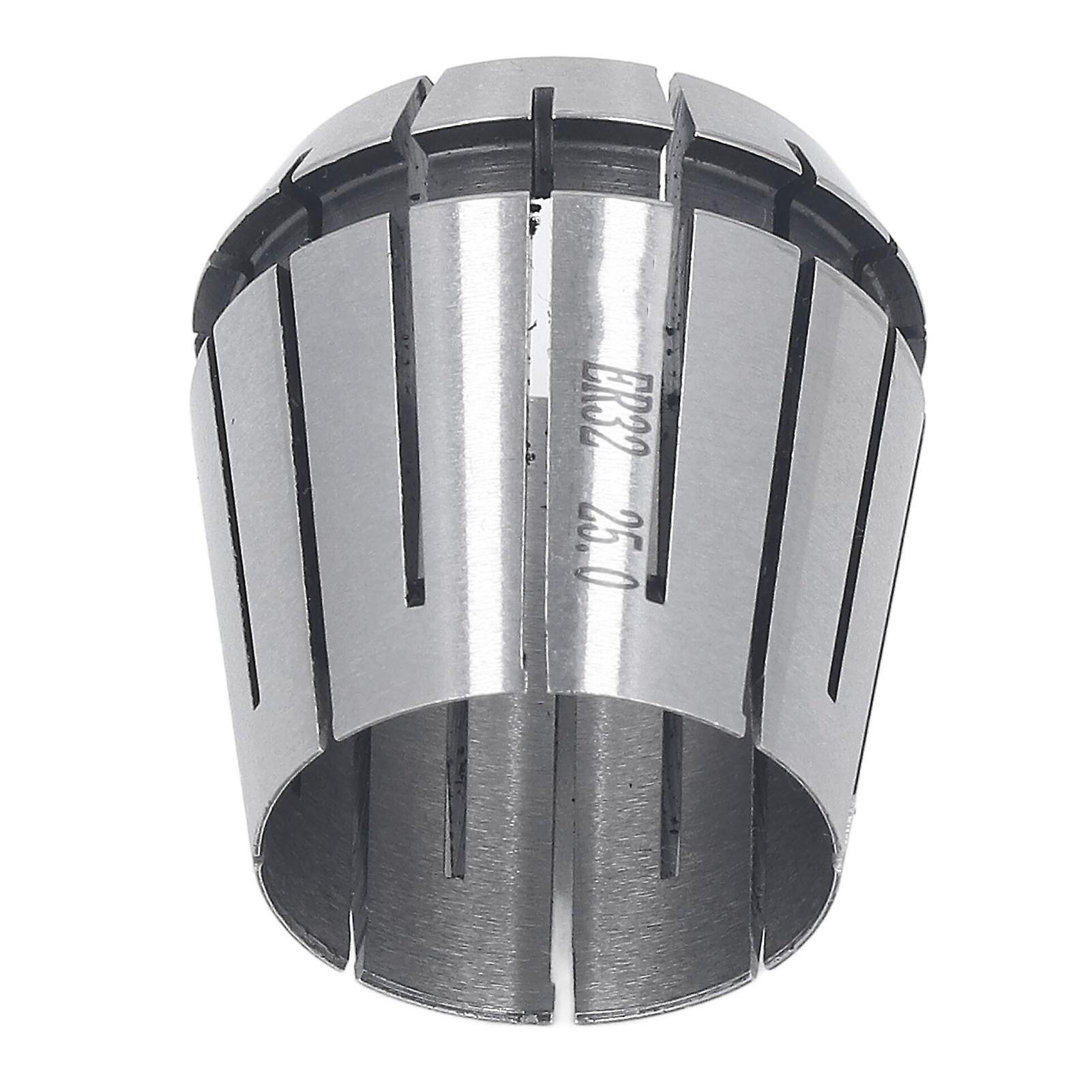 Collet Chuck Spring Collet Cemented Carbide ER32 Clamp Lathe Accessory for Milling Machine 25mm / 0.98in 