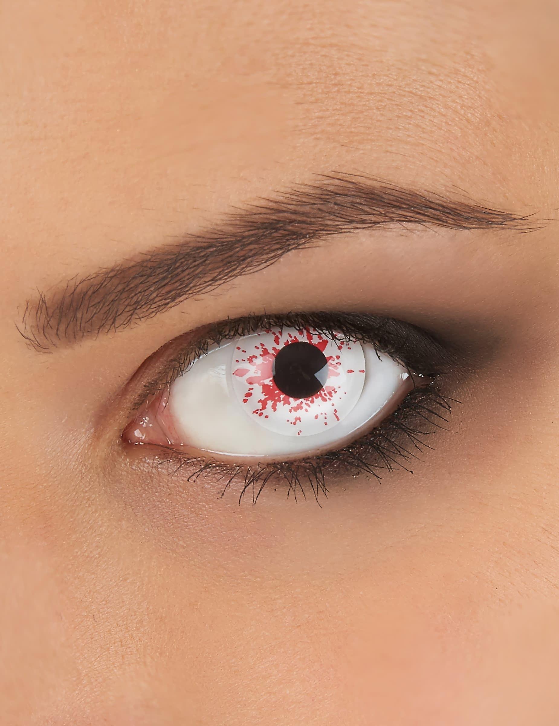 Fancy lens bloodied eye adult Halloween