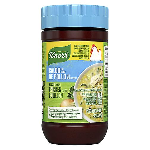 Knorr Reduced Sodium Chicken Bouillon Caldo De Pollo con Menos Sodio