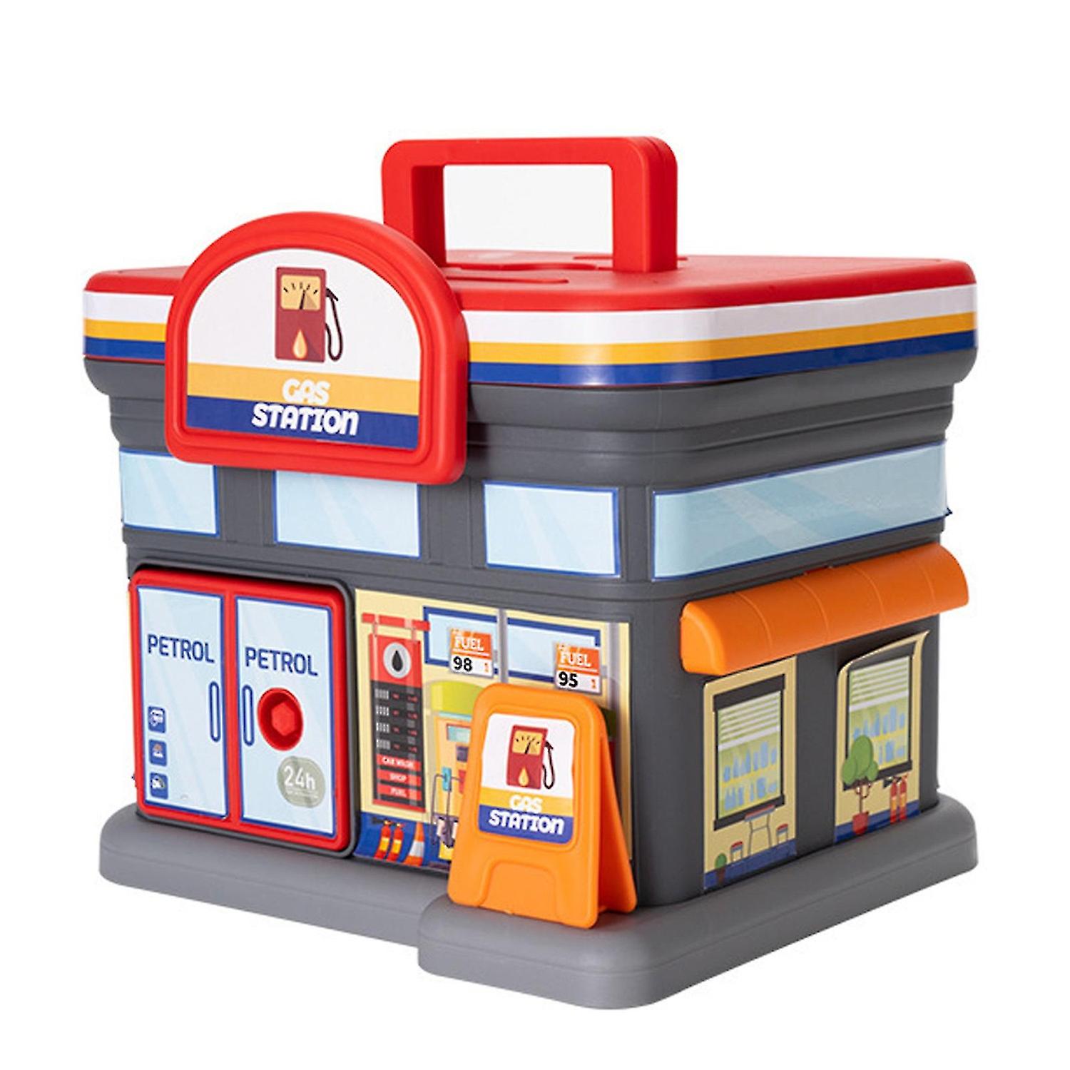 小さな家の形のお金の節約瓶ハンドル付きデスクトップ節約お金のコンテナ男の子の女の子の子供のためのコンテナ