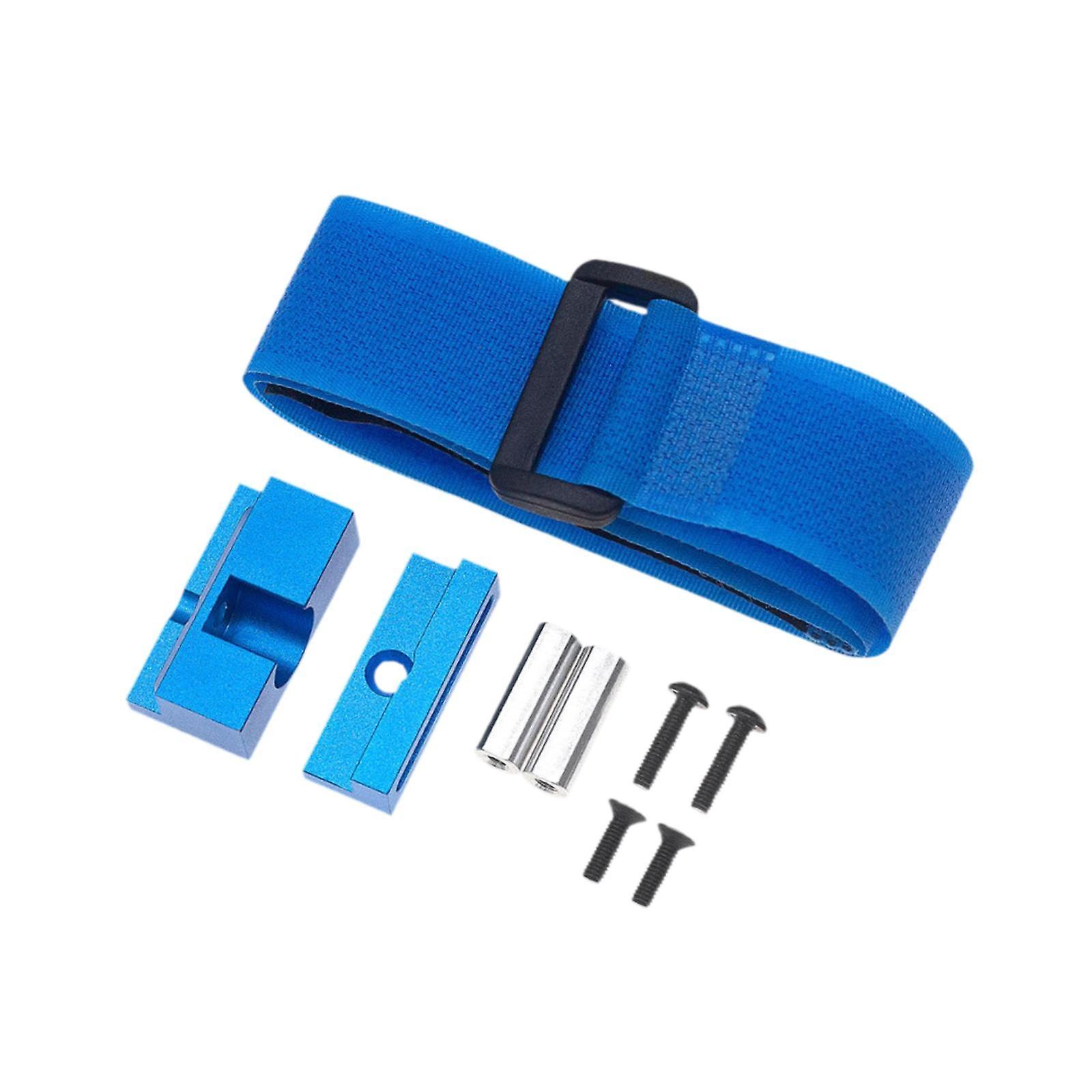 RC Car Battery Cable Tie Fixing Seat Easy to Install for TT02 1/10 Car TT02D blue