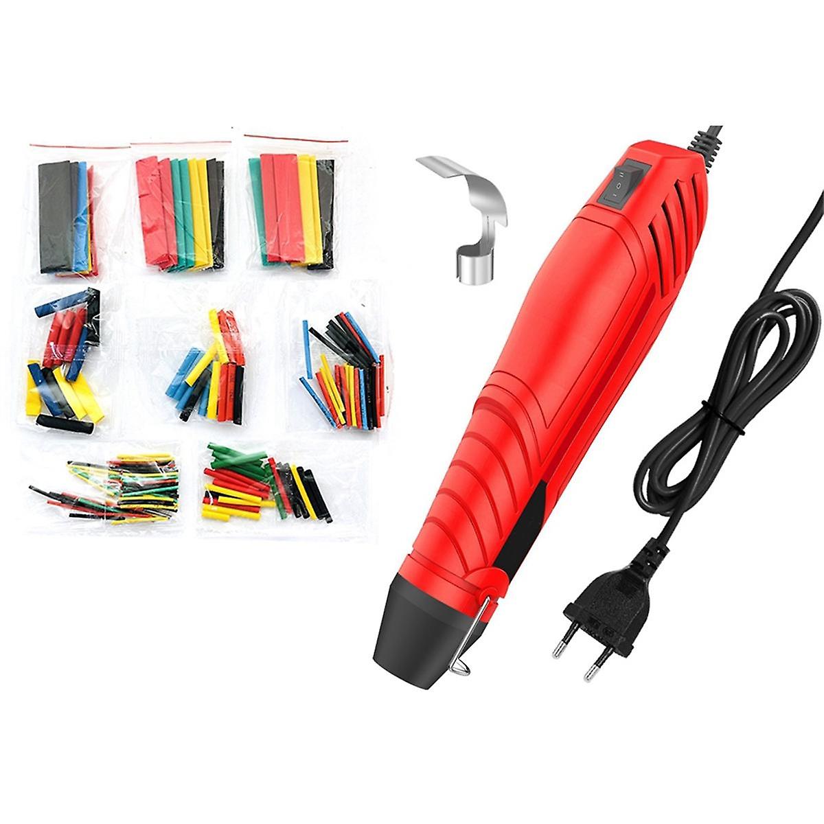 300W Hot Air Tool DIY Soldering Temperature Blower Tool Electric Power Hot for Crafts Shrink Tubing Wrap EU Plug