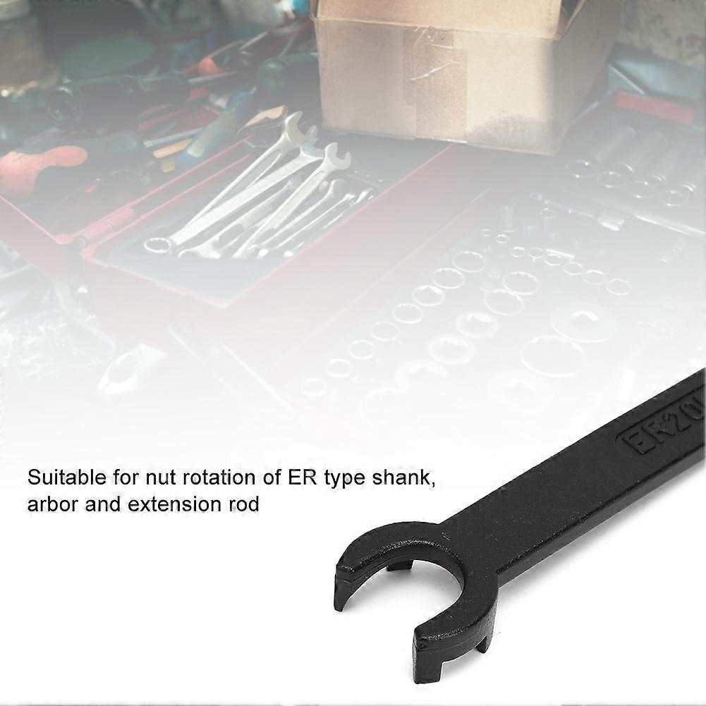 ER M-typ klämmutternyckel CNC-hylsnyckel i högkolstål (ER20 UM)