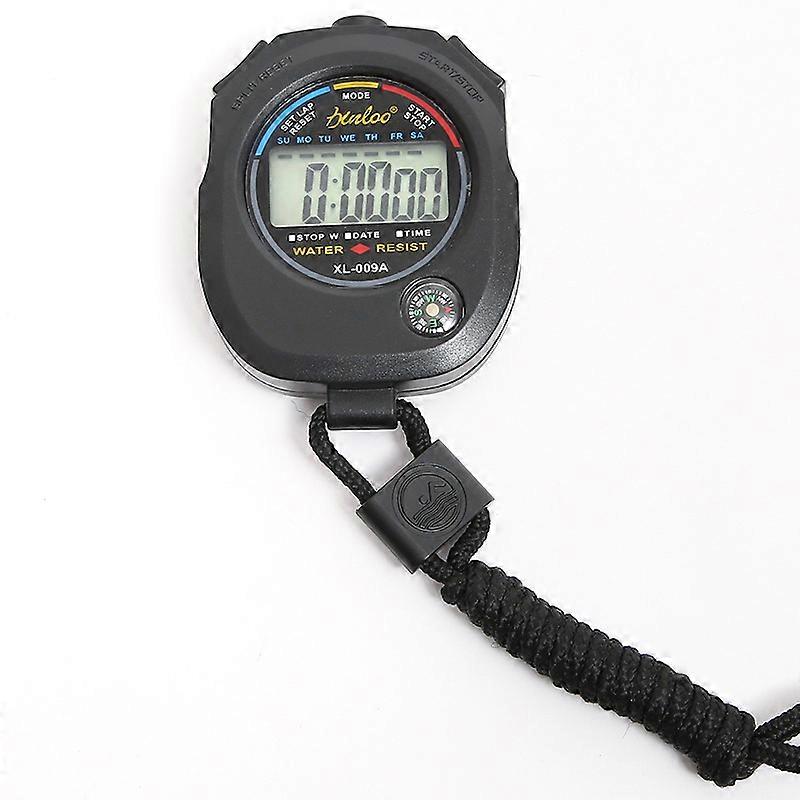 1PC Multifunctional Electronic Stopwatch Sports Stopwatch, ABS Digital Stopwatch
