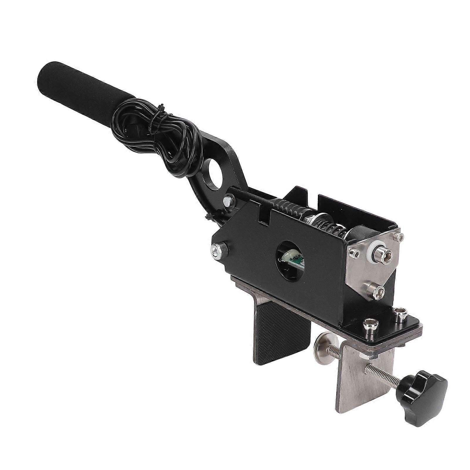 Racing Games Handbrake with Mounting Bracket USB Progressive Handbrake for Logitech G27 G25 G29 T500 E2U411