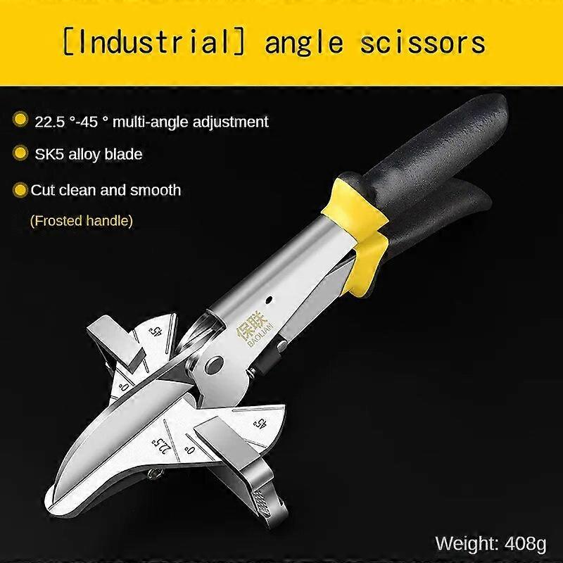 Multi-function Angle Scissors Plumbers Tool Pvc Pipe Cutter Adjustable Angle Scissors Professional Electrician Cutting Tools