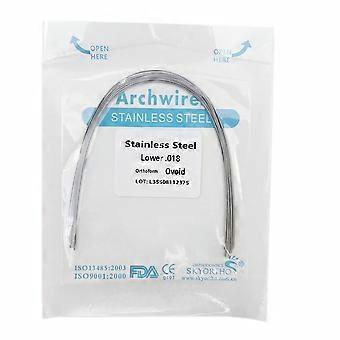 Fil Pour Arc D'Ortodontie En Acier Inoxidable - Forme Rectangulaire - Usage Dentaire