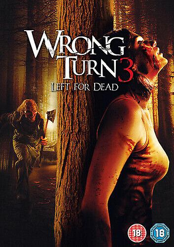 Wrong Turn 3 - Left for Dead DVD (2010) Tom Frederic OBrien (DIR) cert 18 - Region 2