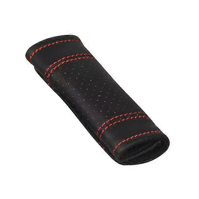 1/2pc Car Roof Pull Handle Cover Breathable Non-slip Warm PU Leather Vehicle Interior Door Handle Protective Case Universal Auto Vehicle Interior