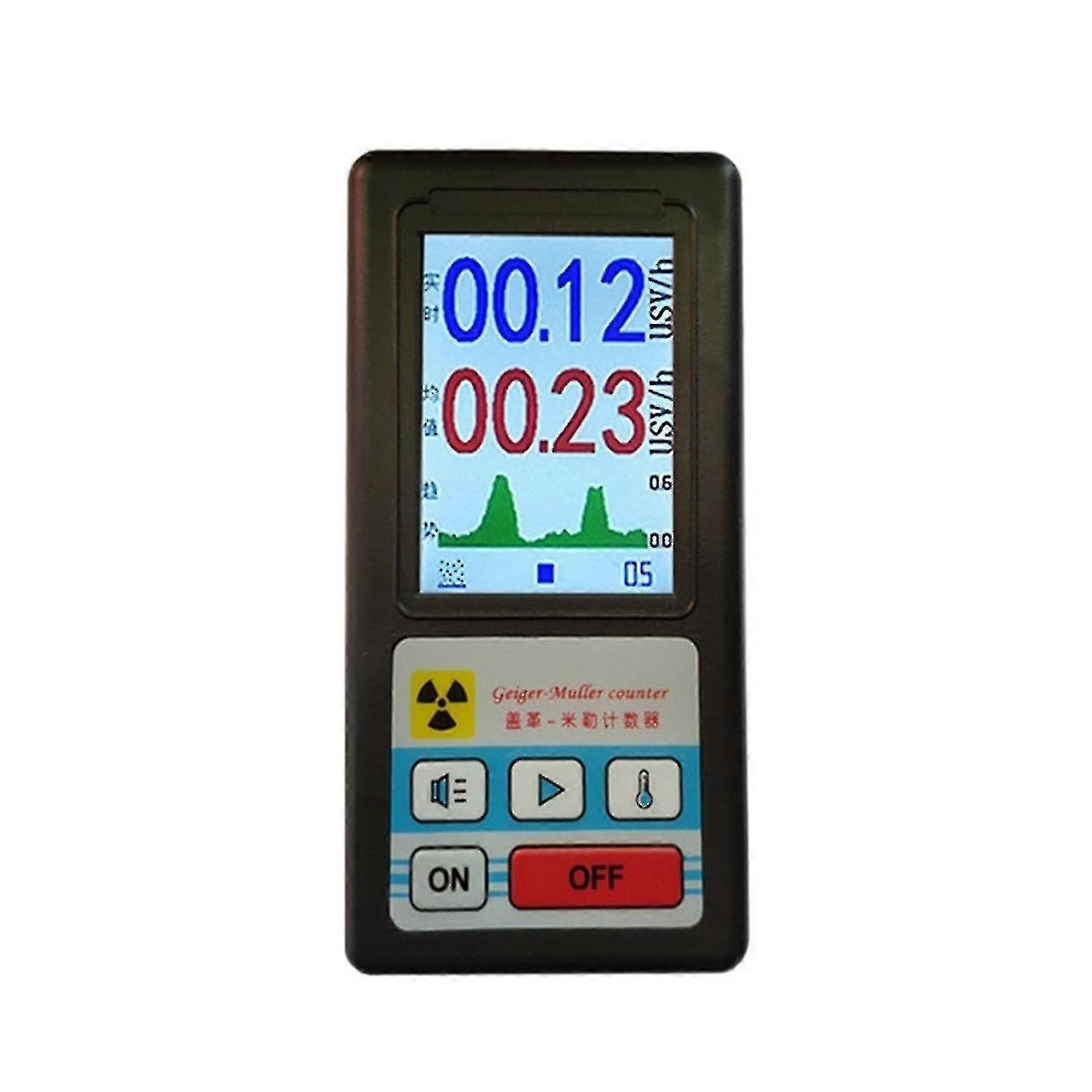Geiger counter radioactive detector personal dosimeter marble detector meter