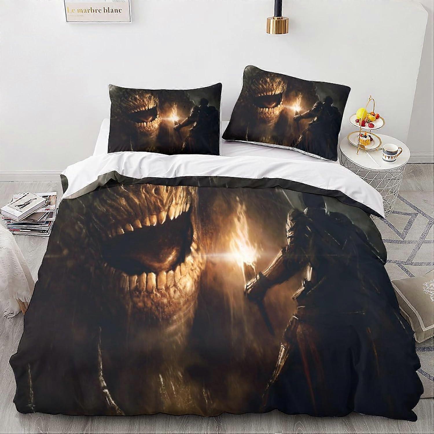 مخلوقات غريبة قطع طقم مفروشات ستوكات أسطوري للحيوانات غطاء لحاف غطاء لحاف مع سحاب - أطقم أغطية لحاف مطبوعة 135 * 200 سم