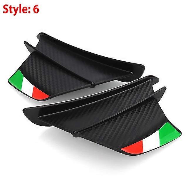 Motorcycle Body Parts For Hyosung GTR 125/250 GT 250R GT250R Kymco Ak 550 Ak550 Downtown Xciting 400 Motorcycle Winglet Aerodynamic Wing Kit Spoiler