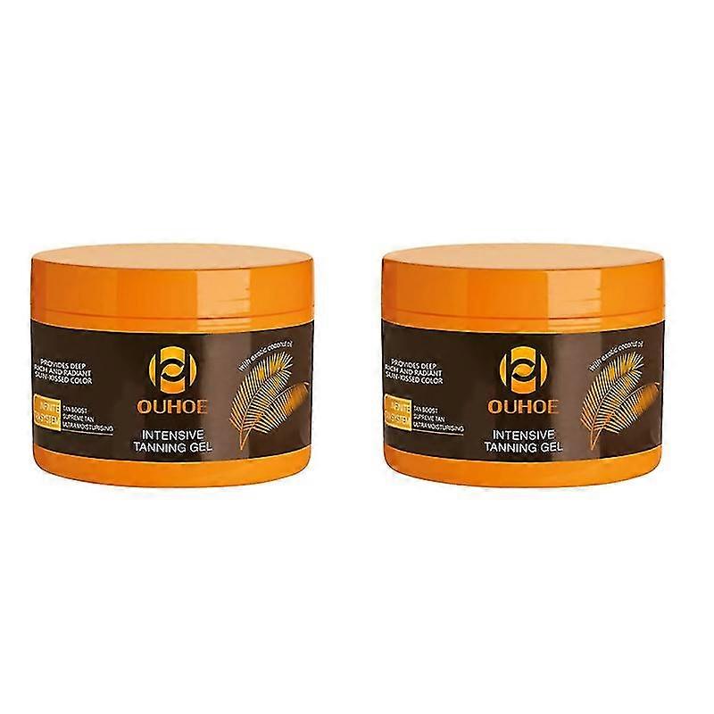 1-3pcs Outdoor Beach Bronzer Gel For Sunburn Moisturizing And Tan Eyebrow Growth
