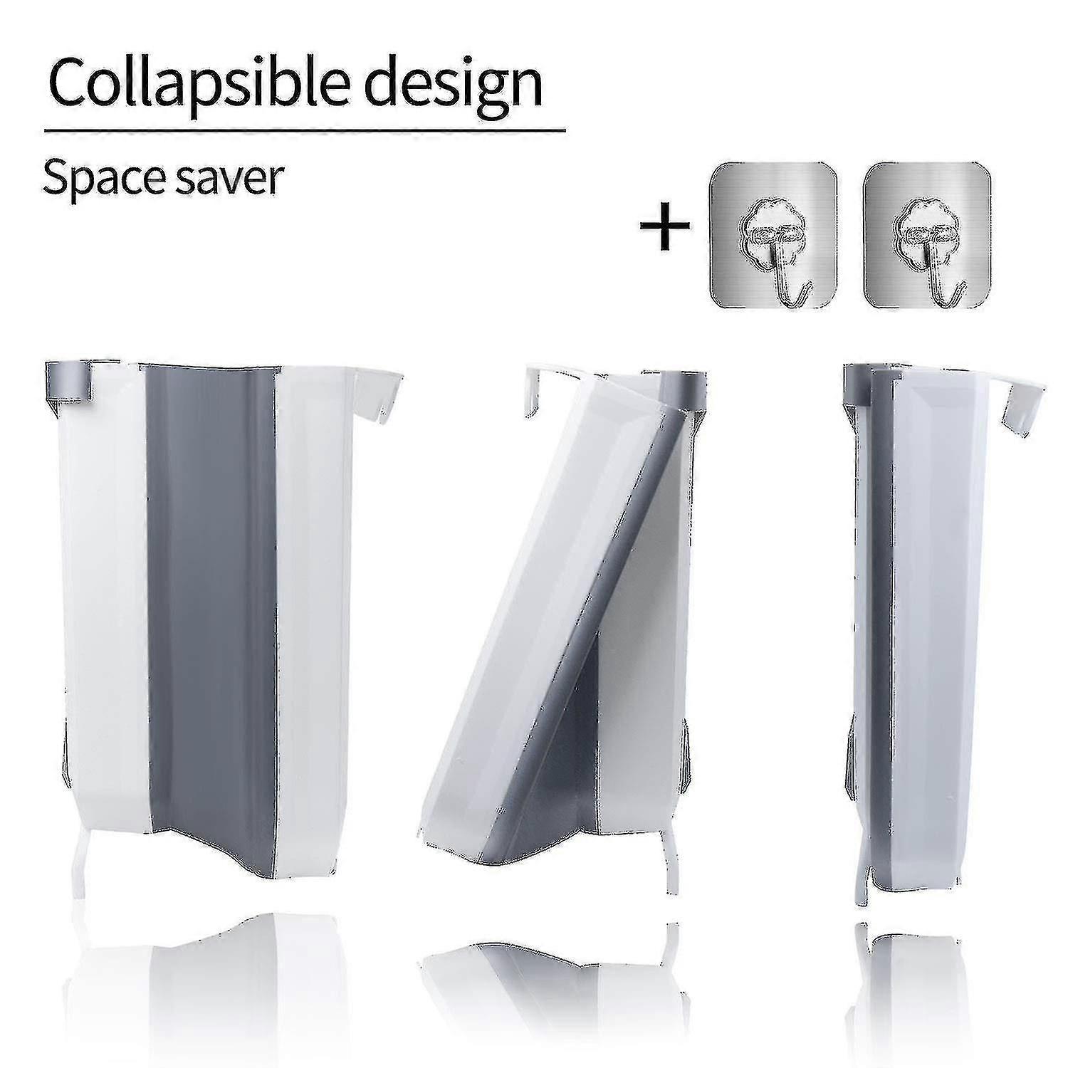 Hanging Trash Can For Kitchen, Foldable Waste Bins, Collapsible Garbage Can