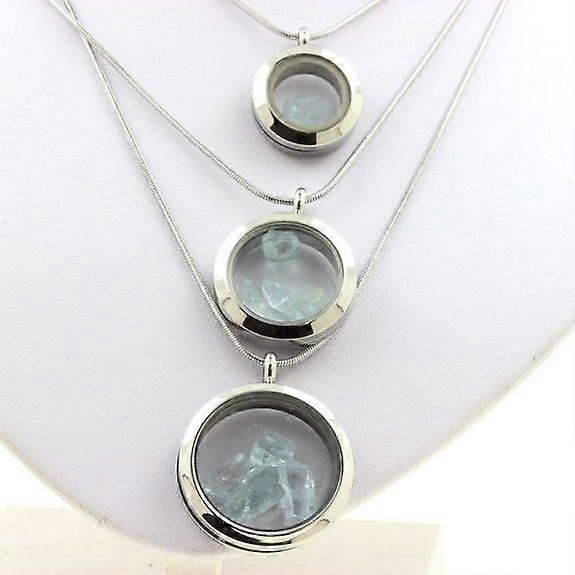 Raw Aquamarine 项链