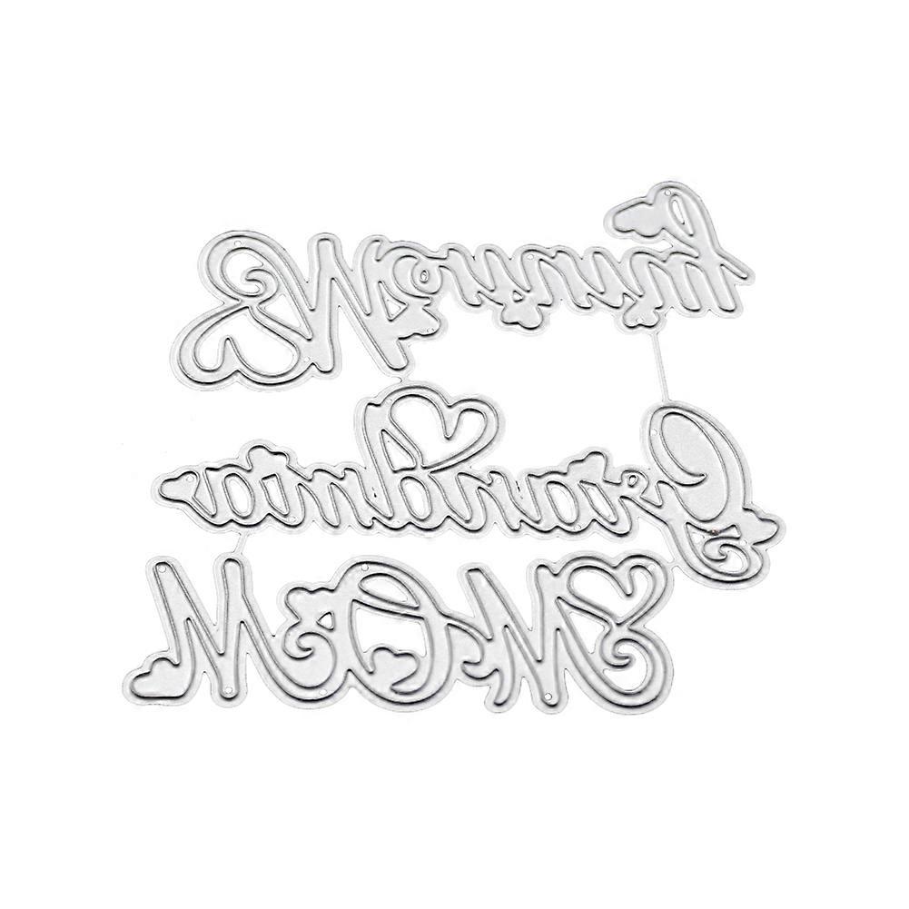 DIY Embossing Cutting Dies Tool Mould Mold Mother for Scrapbooking Photo Album