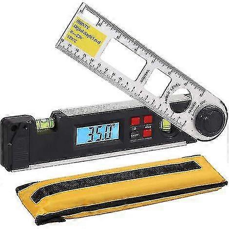 Digital Protractor Goniasmometer Ruler 0-270 Digital Inclinometer Angle Meter Digital Inclinometer Protractor Hy