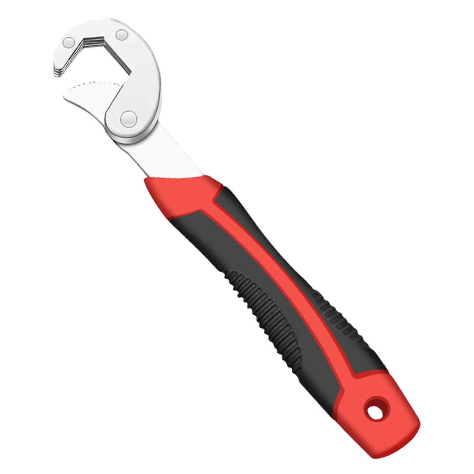 Self Tightening Universal Wrench Adjustable Spanner Durable Pipe Wrench for Biking Maintenance & Repair