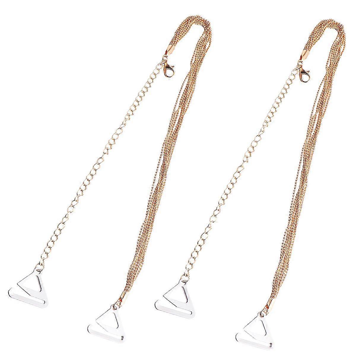 1 Pair Woman Underwear Shoulder Strap Bra Tassel Non-slip Buckle Shoulder Strap Adjustable Shoulder Girdle