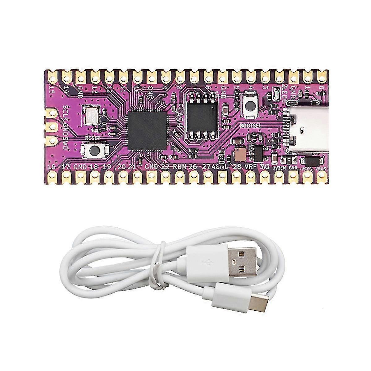 Für Raspberry Picoboot Board RP2040 Dual-Core Arm M0+Prozessor 264KB SRAM+16MB Flash-Speicher entwickeln