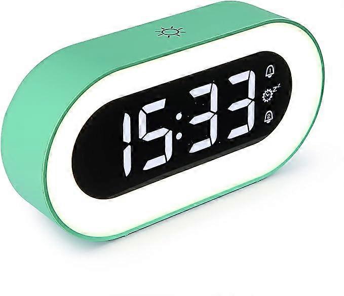 LED Digital Alarm Clock with Dimming Mode and Snooze Function USB