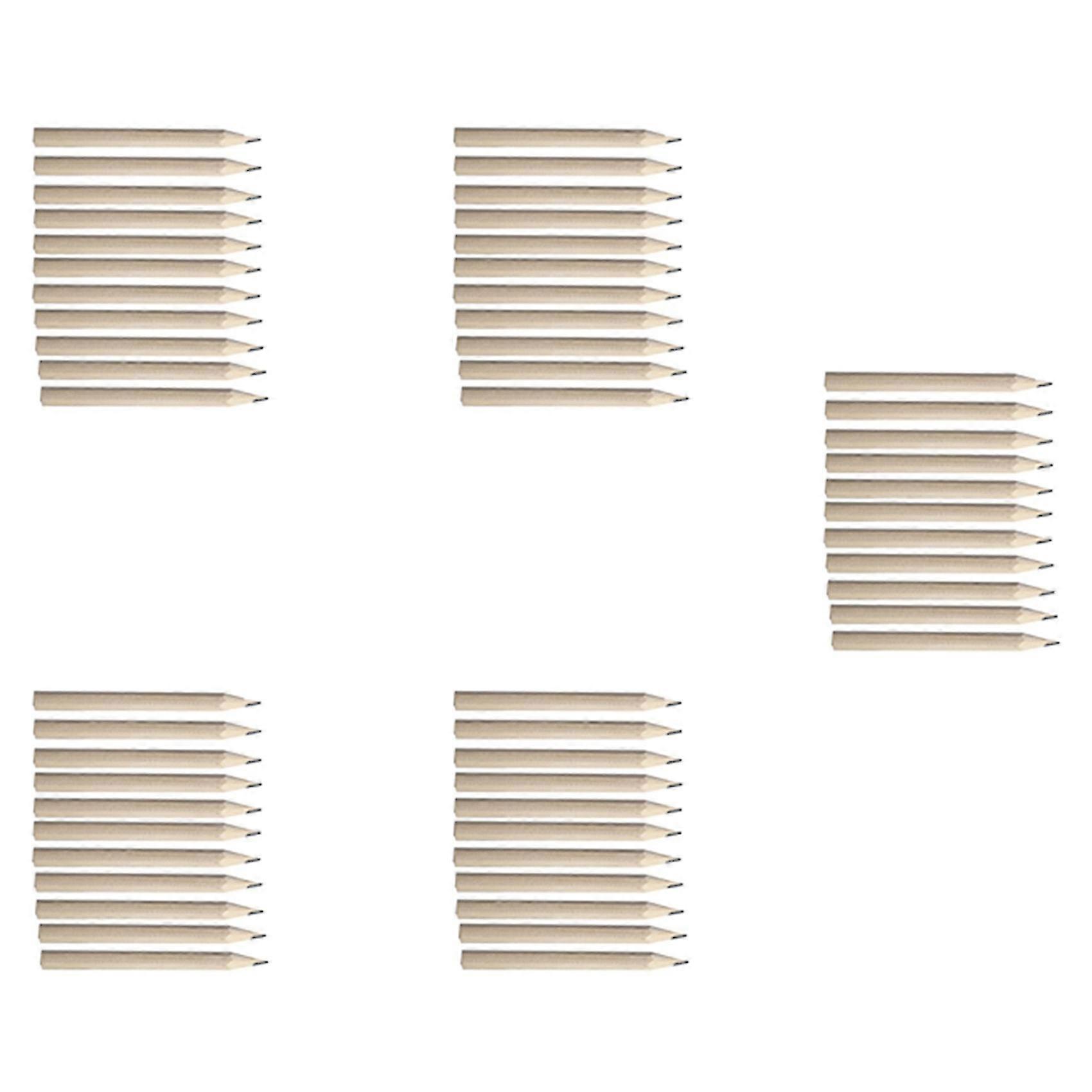 100pcs 3.5in Anfänger Schreiben Bleistift, Studenten Schreibwaren, hexangular A