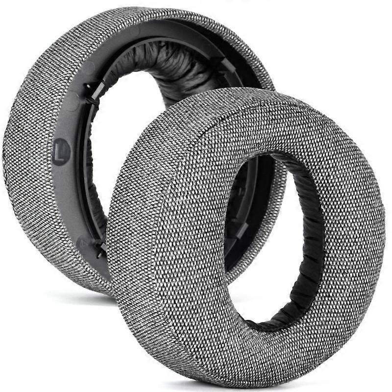 For Sony PS5 Wireless Pulse 3D 2pcs Earpads Burlap Gray