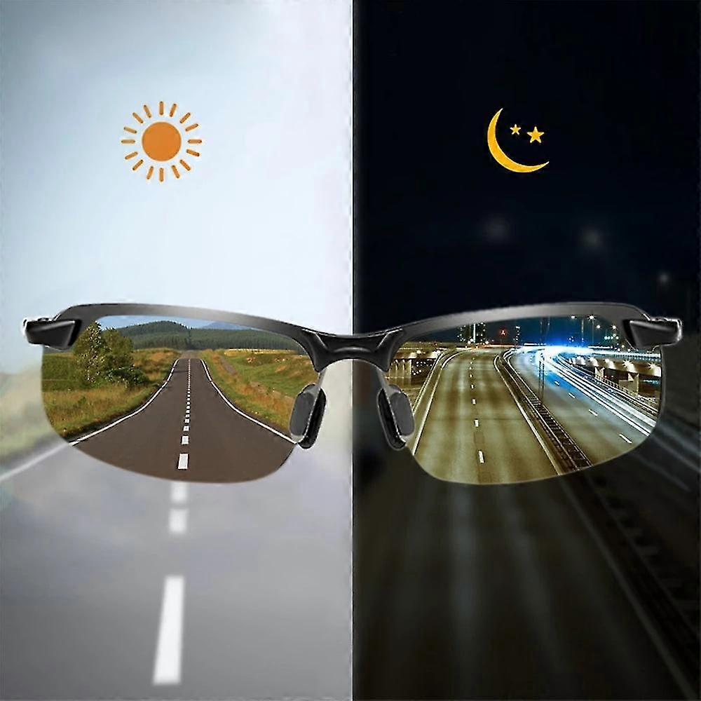 Color Changing Sunglasses Men's Polarized Driving Chameleon Glasses