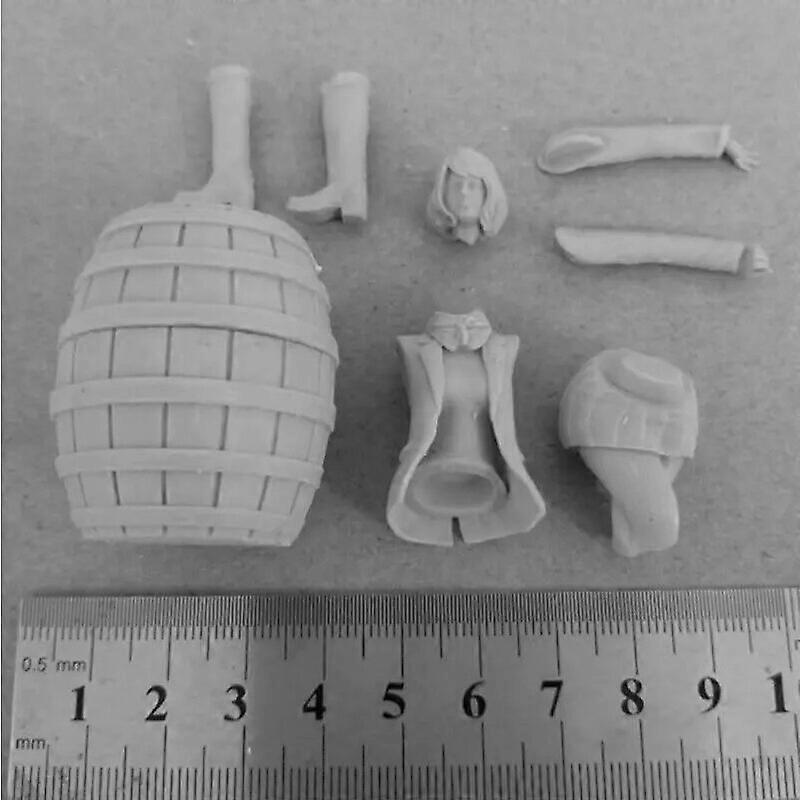 Stile Londra Resina Figure 1/24 Scala 75mm Assemblare Kit Modello Non Assemblato e Non Dipinto Diorama Giocattoli