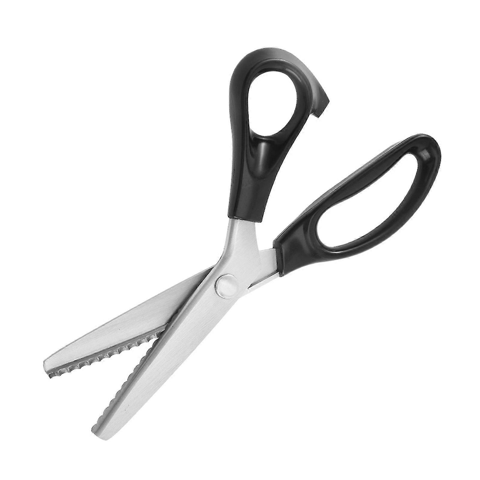 Kitchen Knifes Tooth Cloth Scissors Triangles Dog Tooth Serrated Tailor Scissors Hand Lace Scissors