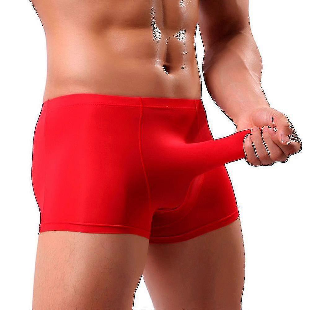 thumbnail image 2 of MCT Men's Rio Push-Up Slip – Red Pouch Bulge Briefs, Swell Design, S-XL 2 of 4