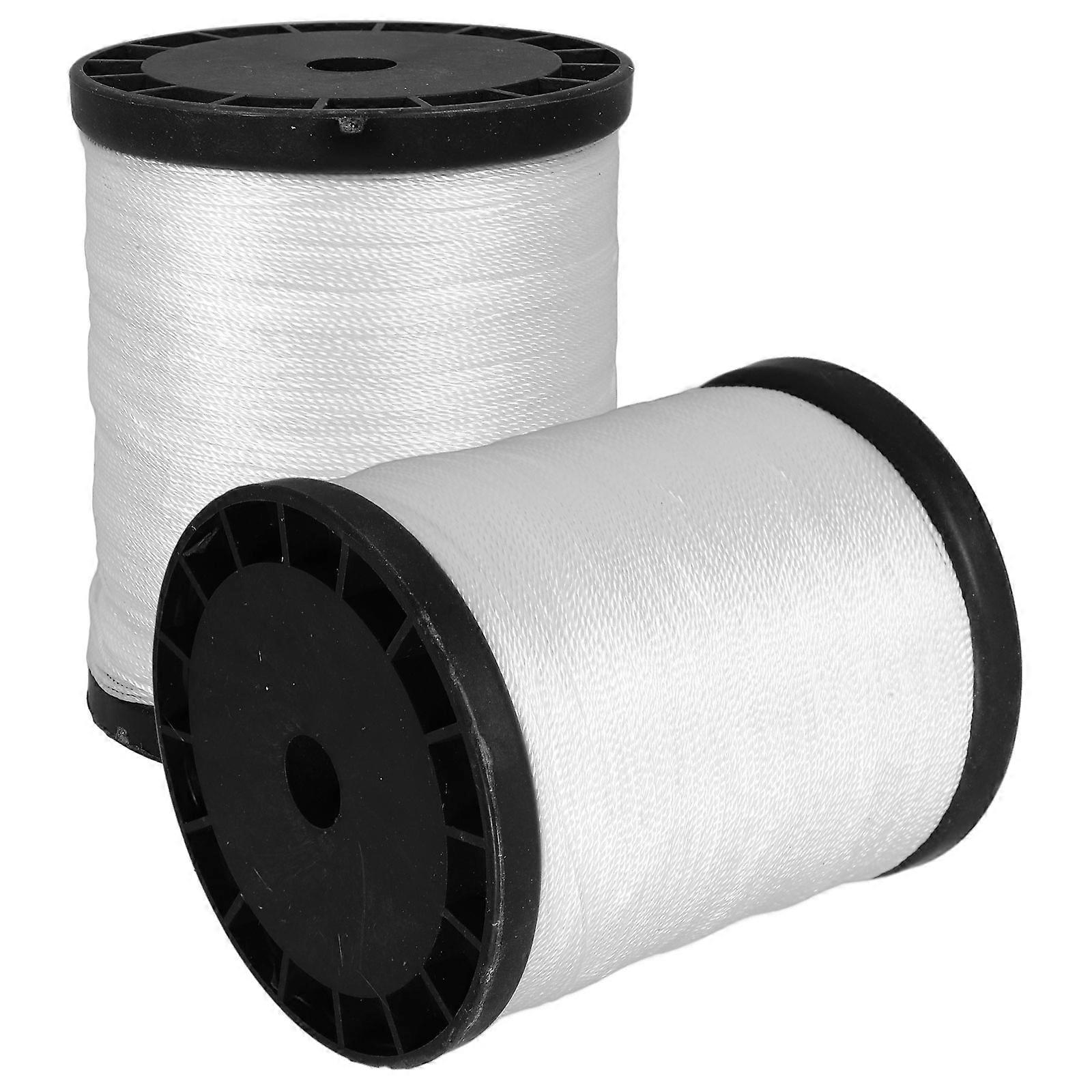 2 Rolls Masonry Nylon String Nylon Twine For Masonry Tools Construction String Twisted Nylon String
