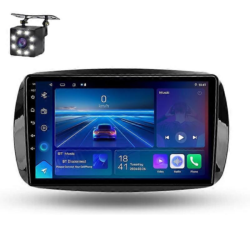 Car Radio Multimedia For Benz Smart Fortwo 3 C453 A453 2014-2020 Video Carplay Navigation Auto