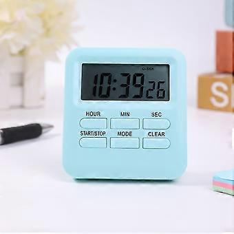 Temporizador de Cozinha Digital com Função de Relógio/Despertador, Temporizador de Cozinha Digital Traseiro Magnético, Timer de Cozinha Cronômetro Gerenciamento de Timer de Contagem Regressiva para Kit