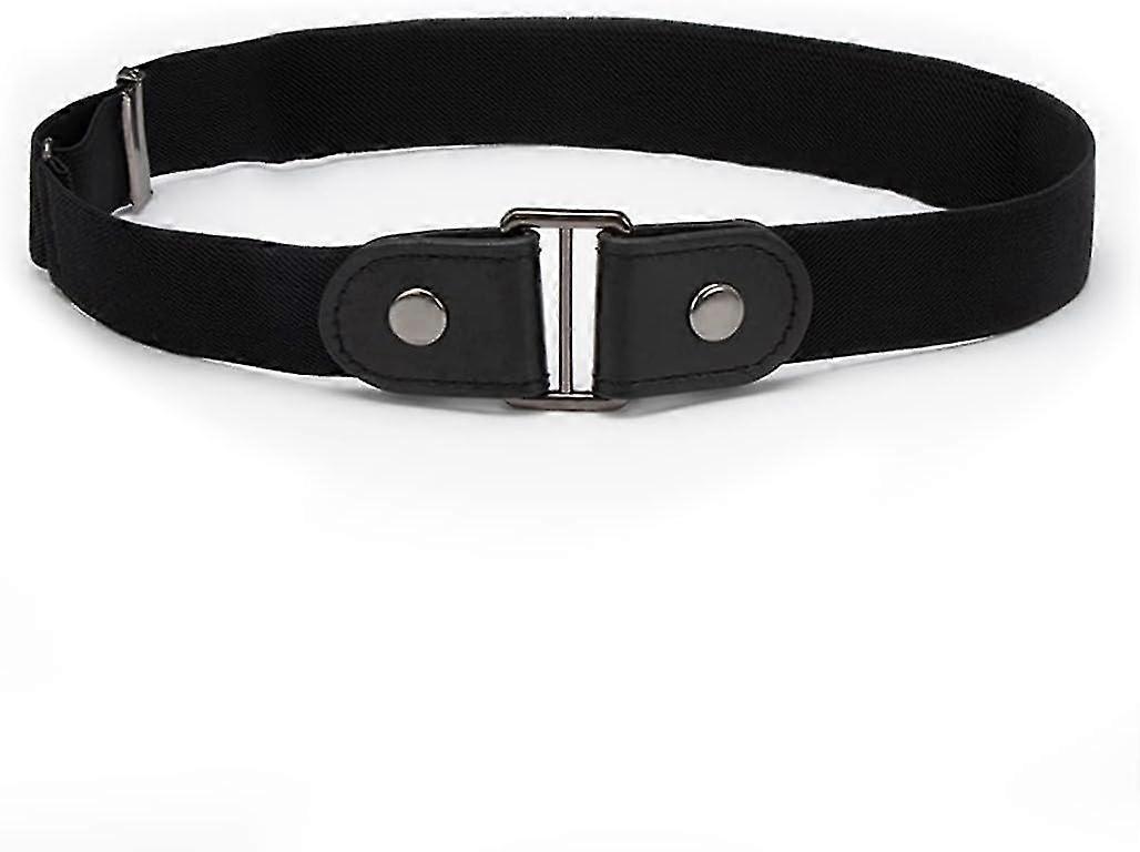 Invisible Elastic Belt: Elastic Belt For Women / Men, Healthier, Invisible Elastic Belt Without Buckle For Any Size (black)