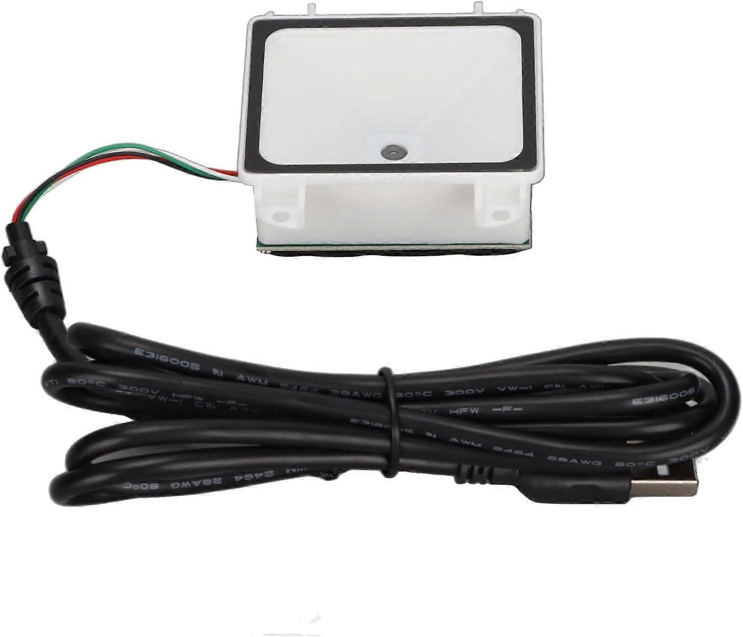 Scanner di codici a barre 2D Lettore di codici a barre da tavolo a infrarossi USB cablato integrato per i pagamenti in negozio